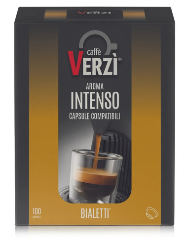 Caffè Verzi "Bialetti" Miscela Intenso, 100pz.