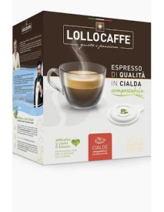 Lollo Caffè "Cialde" Miscela Dek, 150pz. 2