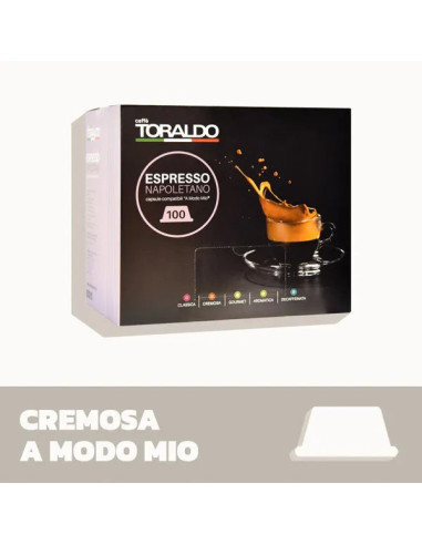Caffè Toraldo "A Modo Mio" Miscela Cremosa, 100pz.