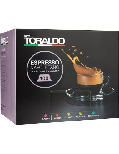 Caffè Toraldo "A Modo Mio" Miscela Cremosa, 100pz.